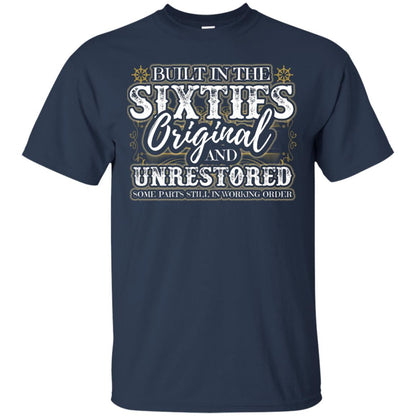 Built In The Sixties Original And Unrestored 1960s Birthday Shirt Navy