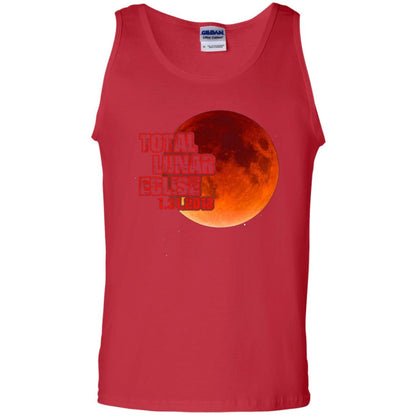 Blood Moon T-shirt Total Lunar Eclipse 1.31.2018 Red