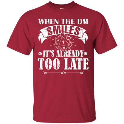 When Dungeon Smiles Shirt Its Already Too Late Cardinal