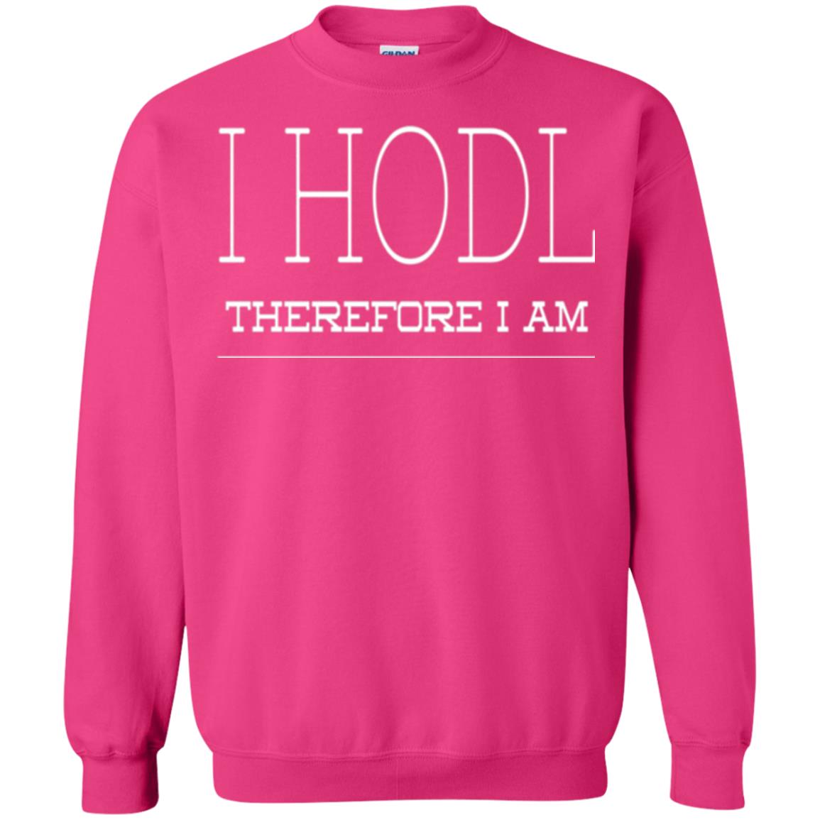 I Hodl Therefore I Am T-shirt Heliconia