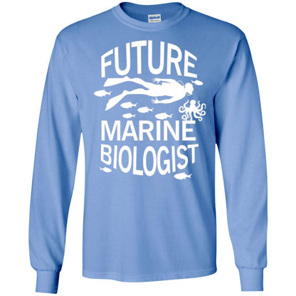 Cute Marine Biologist T-shirt Carolina Blue