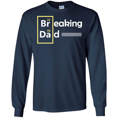 Breaking Dad Father_s Day Shirt Navy