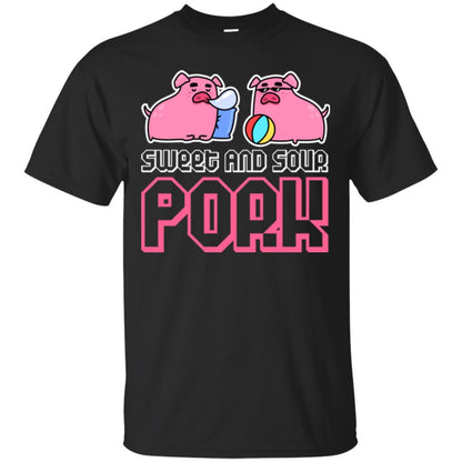 Food Lover T-shirt Sweet And Sour Pork Black