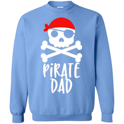 Daddy T-shirt Pirate Dad T-shirt Carolina Blue