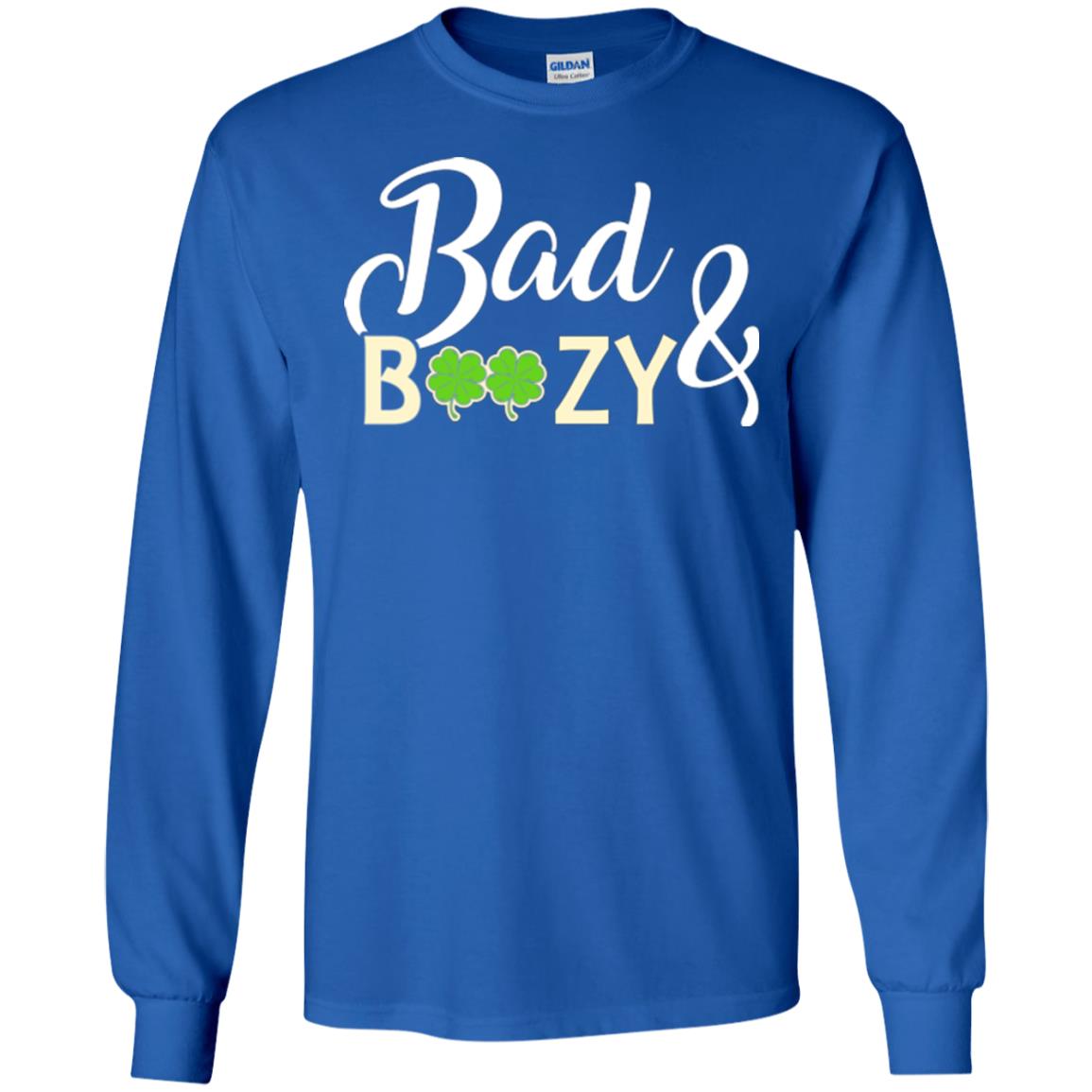 Saint Patrick's Day T-shirt Bad And Boozy Shamrock Royal