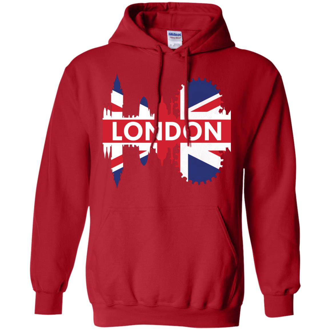 Flag Of United Kingdom London Gift Shirt For Britain Red