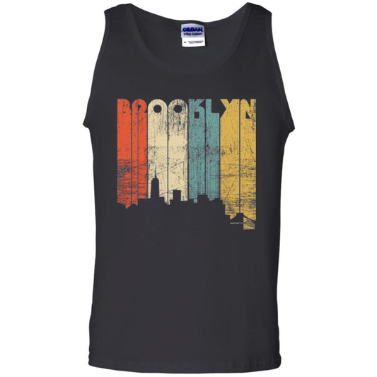 Brooklyn City New York State Vintage T-shirt Black