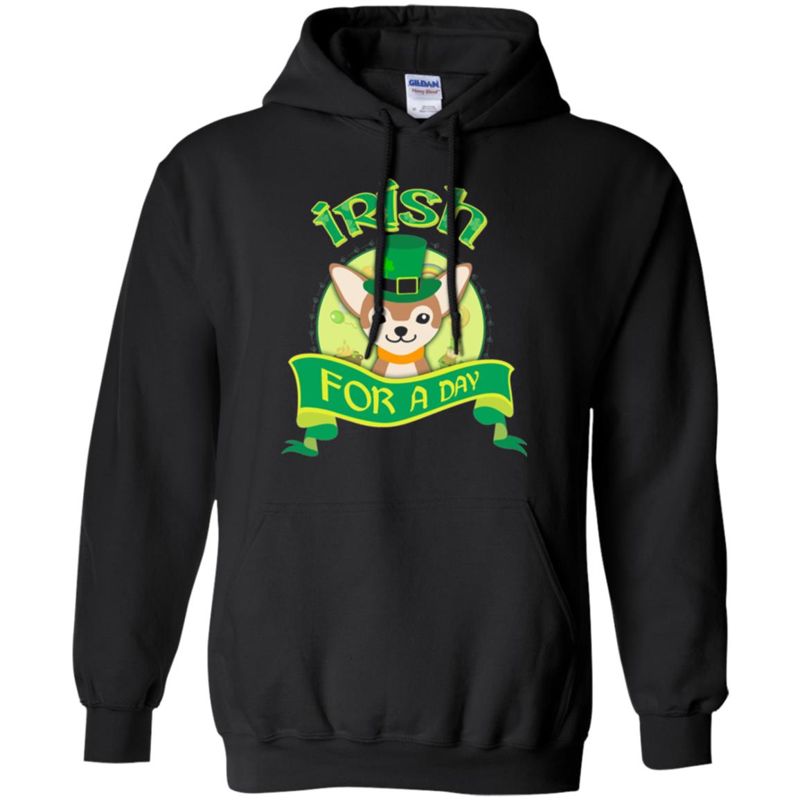 Saint Patrick_s Day T-shirt Amazing I_m Irish Chihuahua Black