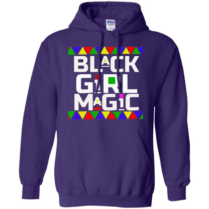 Black Girl Magic Black History African Pride T-shirt Purple