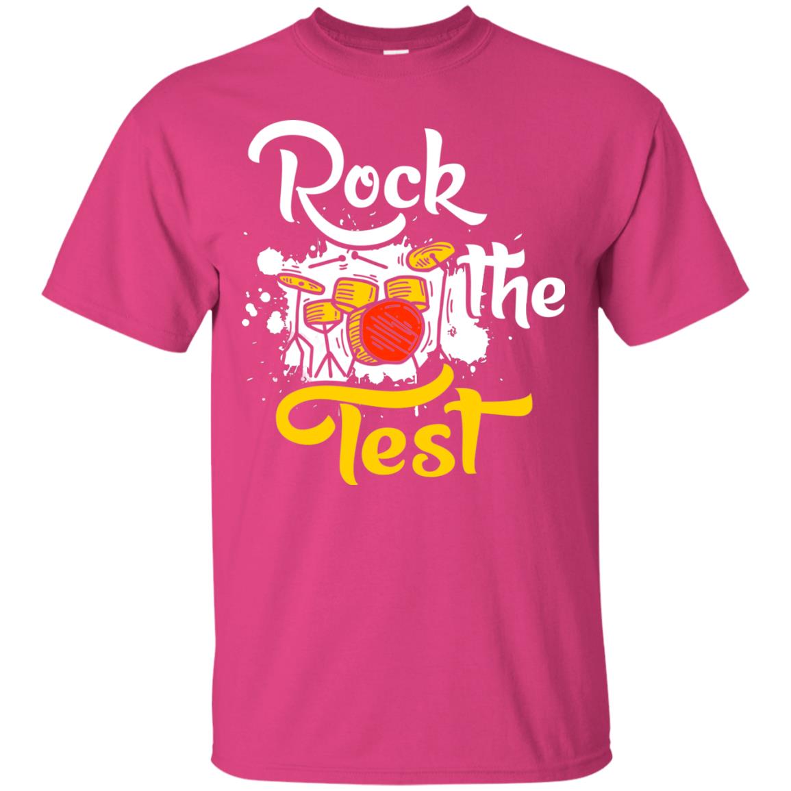 Musical Finals T-shirt Rock The Test Heliconia