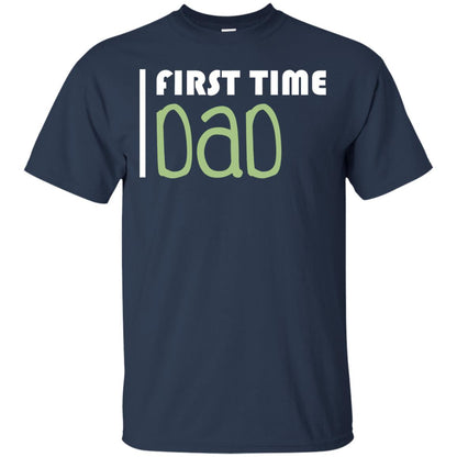 First Time Dad New Dad Shirt Navy