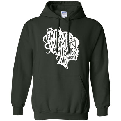 Feminist T-shirt Empowered Women Empower Woman Forest Green