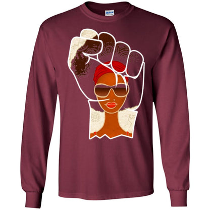 Civil Rights Black History Movement T-shirt Maroon