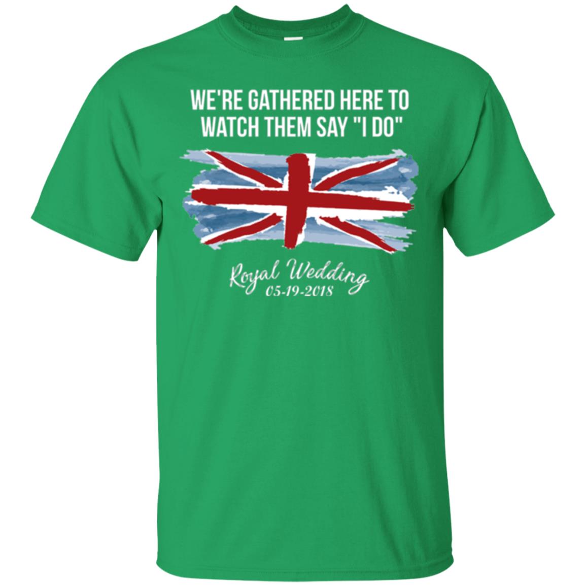 Royal Wedding 05-19-2018 Watch Party T-shirt Irish Green