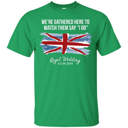 Royal Wedding 05-19-2018 Watch Party T-shirt Irish Green