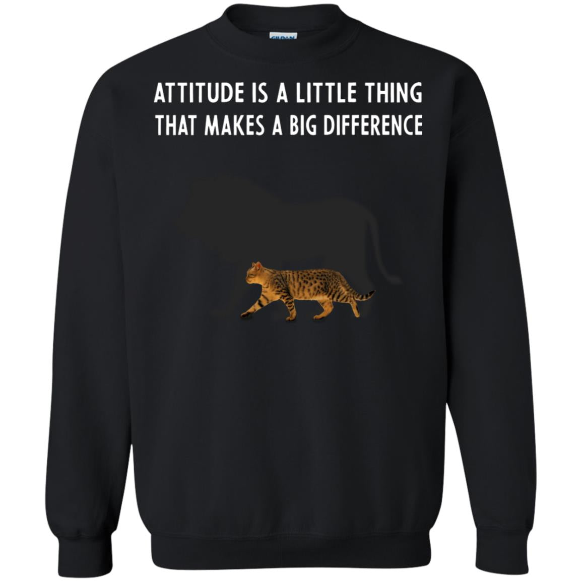 Attitude Is Little Thing That Make A Big Difference Best Quote Shirt Black