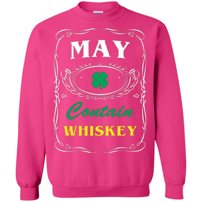 Saint Patrick's Day T-shirt May Contain Whiskey Heliconia