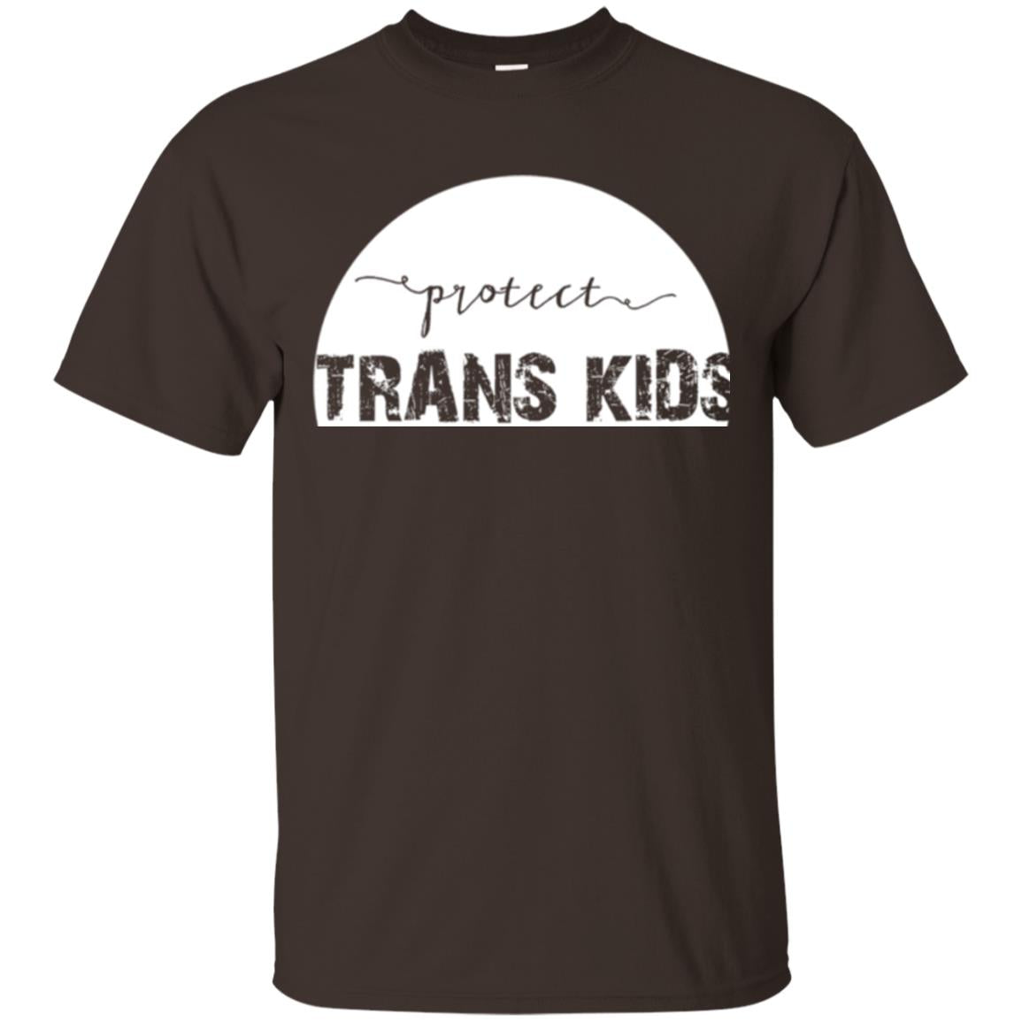 Protect Trans Kids T-shirt Dark Chocolate