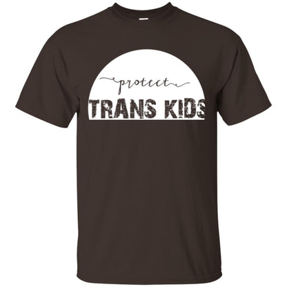 Protect Trans Kids T-shirt Dark Chocolate