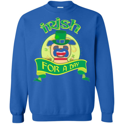 Saint Patrick_s Day T-shirt Amazing I_m Irish Pug Royal