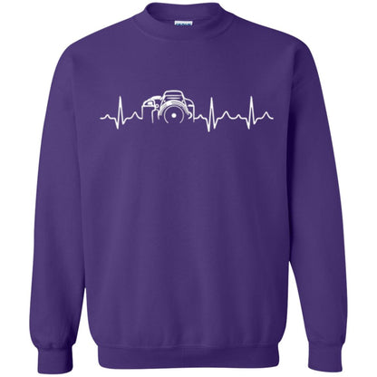 Photographer T Shirt Heartbeat Photography Purple