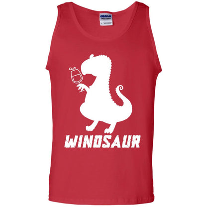 Drinking Party T-shirt Winosaur Wine Dinosaur Red