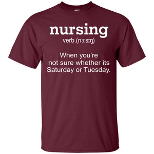Nursing When You Are Not Sure Whether Its Saturday Or Tuesday