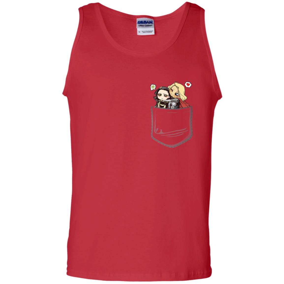 Thornloki In Pocket Movie Shirt Red