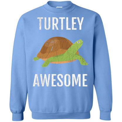 Turtle T-shirt Turtley Awesome Carolina Blue