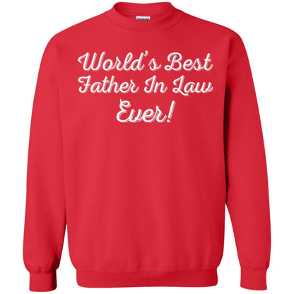 Daddy T-shirt World's Best Father In Law Ever T-shirt Red