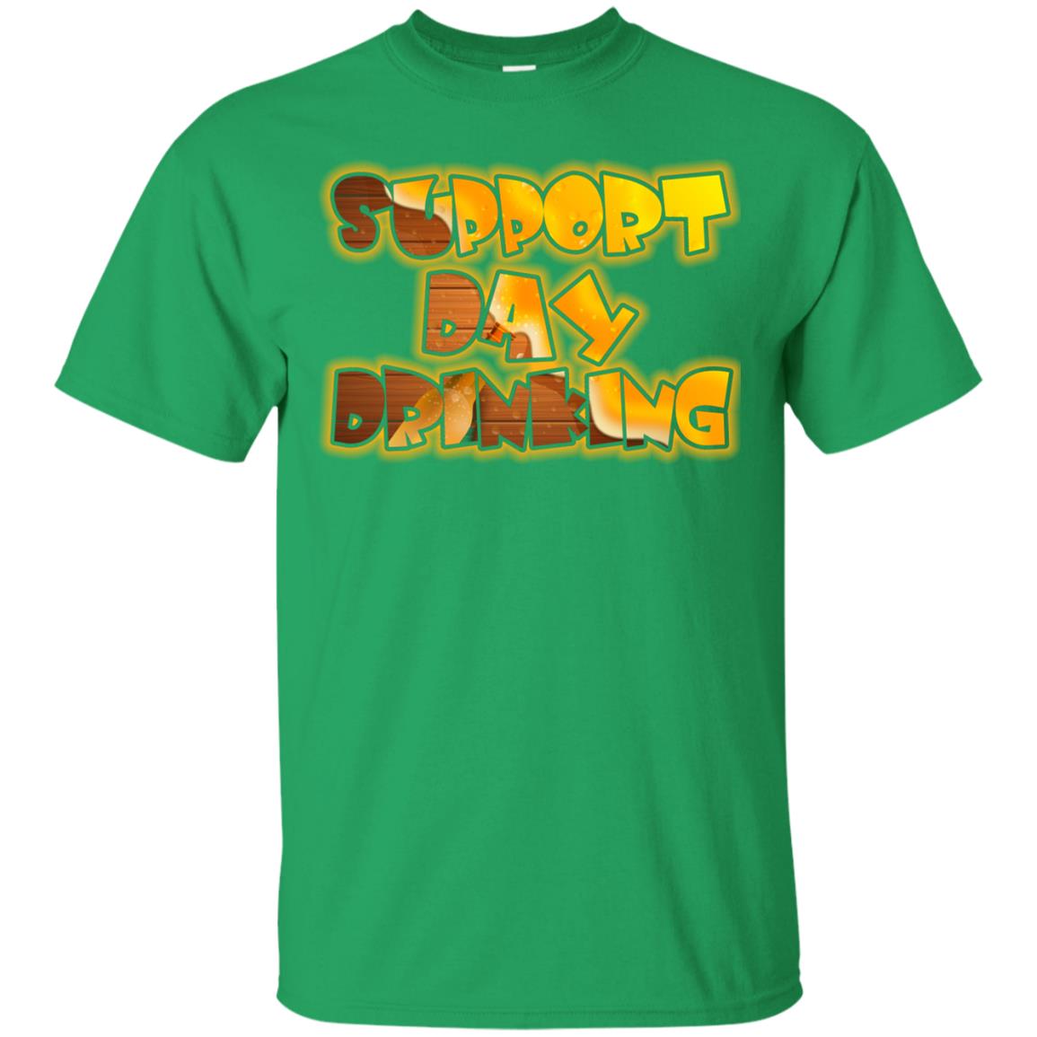 Saint Patrick's Day T-shirt Support Day Drinking Irish Green