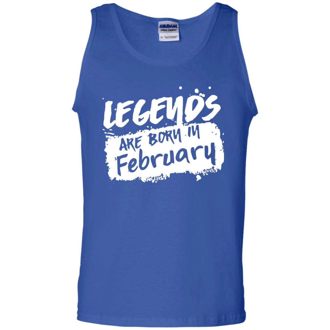 February Birthday Shirt Legends Are Born In February Royal