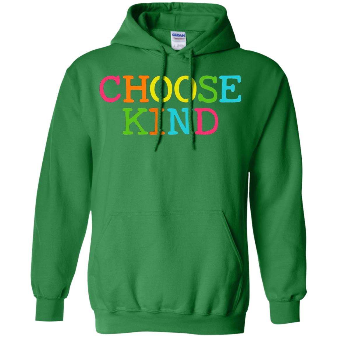 Choose Kind Be Kind Anti Bullying T-shirt Irish Green