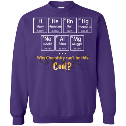 Why Chemistry Can_t Be This Cool Harry Potter Element Movie T-shirt Purple