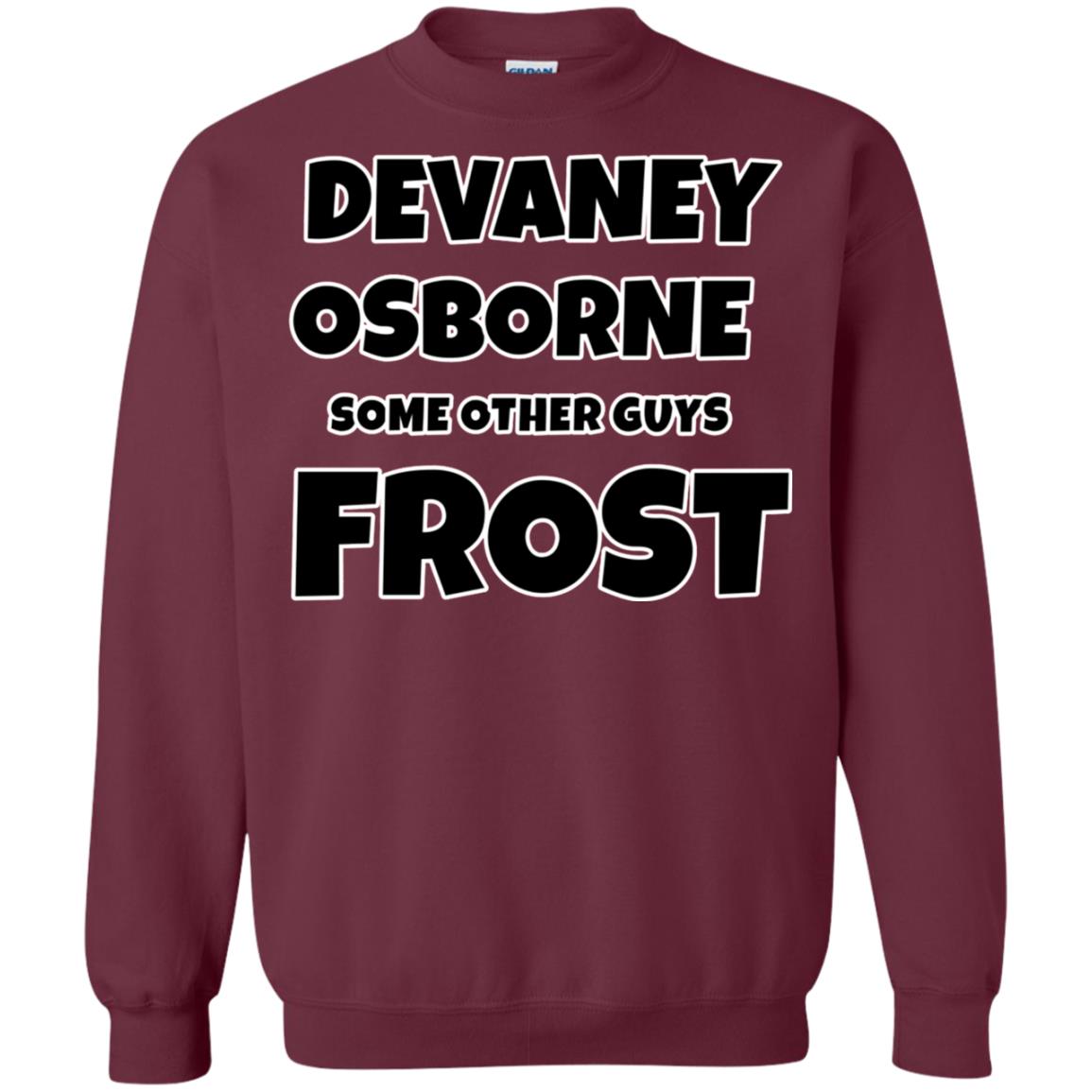 Devaney Osborne Some Other Guys Frost T-shirt Maroon