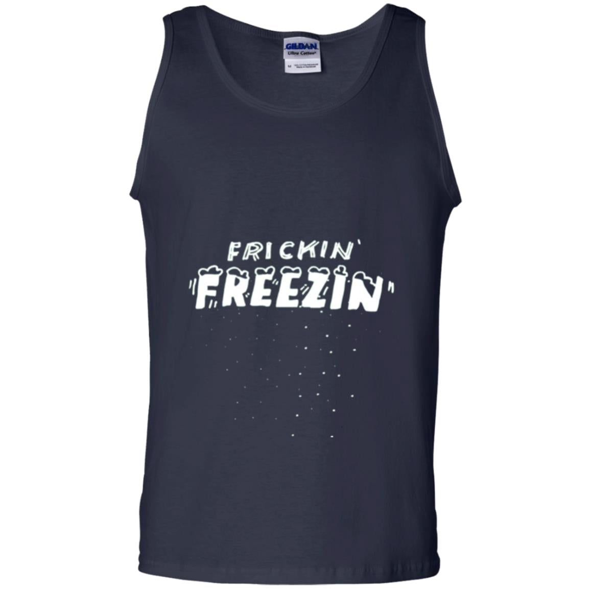 Funny Frickin_ Freezin_ T-shirt Navy
