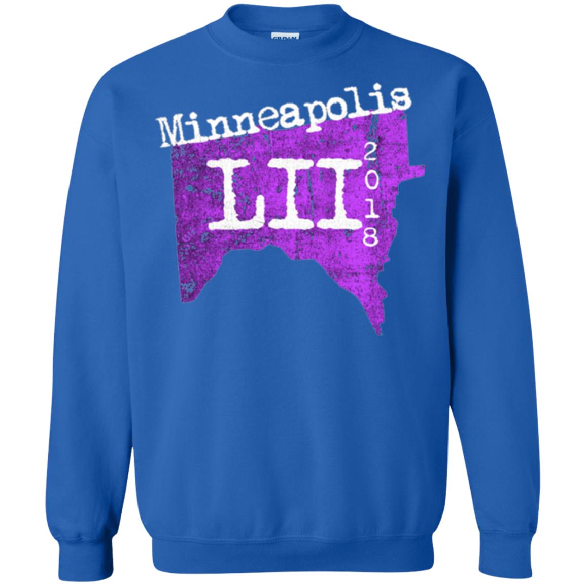 Football Lover T-shirt Minneapolis Minnesota 2018 T-shirt Royal