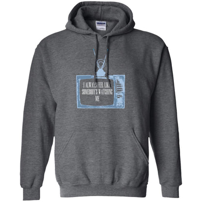 I Always Feel Like Somebody's Watching Me T-shirt Dark Heather