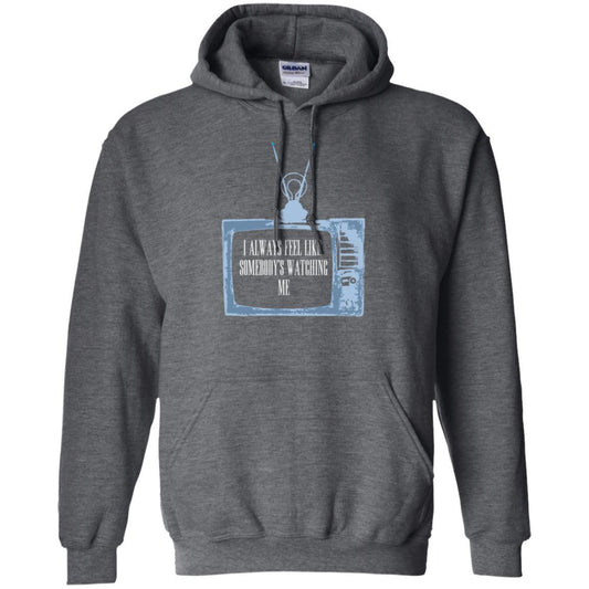 I Always Feel Like Somebody's Watching Me T-shirt Dark Heather