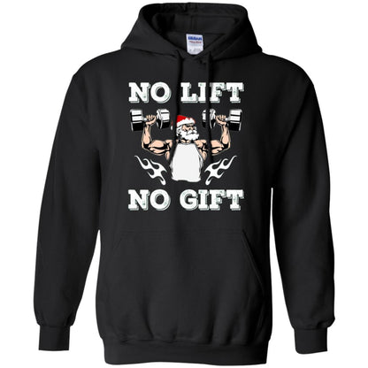 Christmas T-shirt No Lift No Gift Black