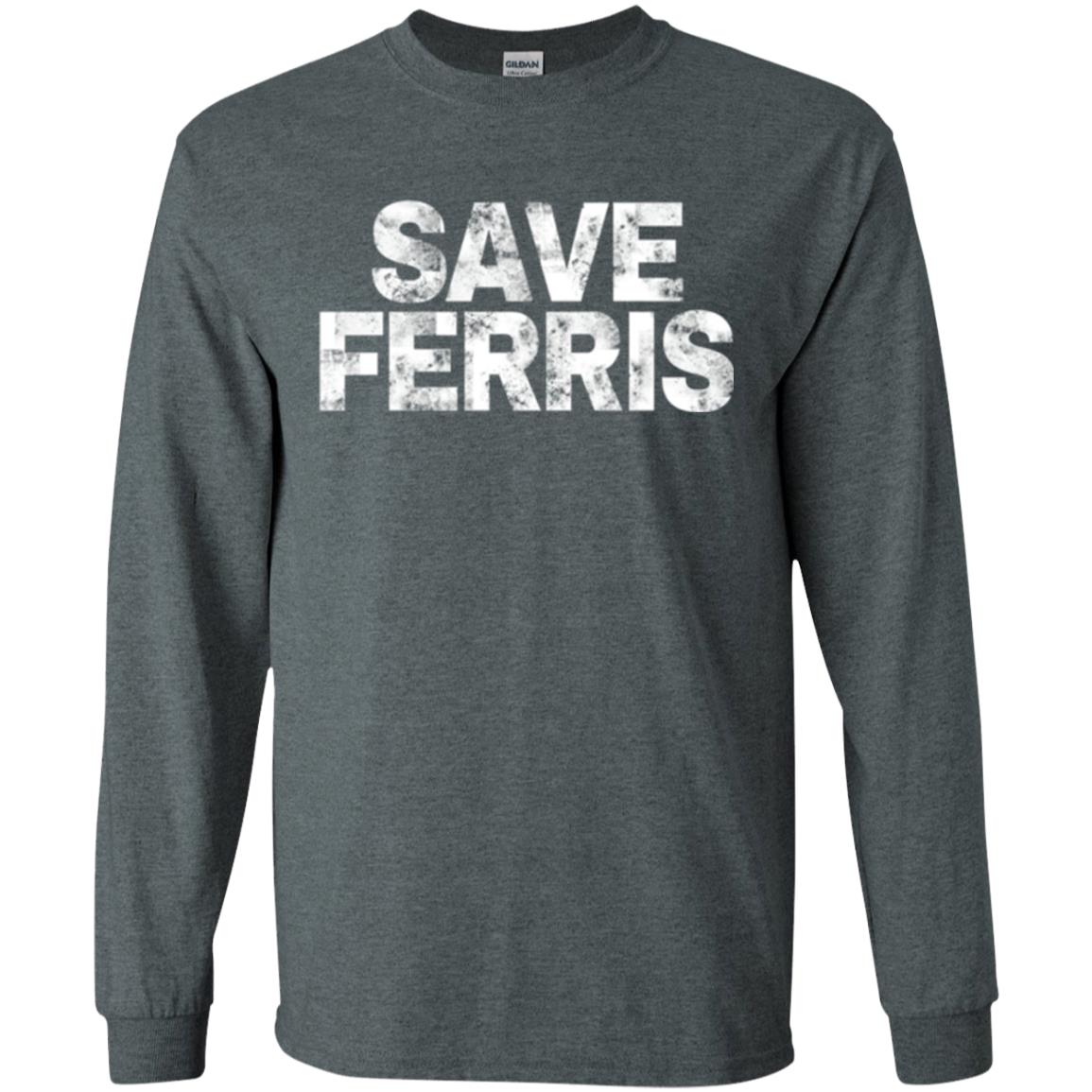 Movie T-shirt Save Ferris 80s Dark Heather