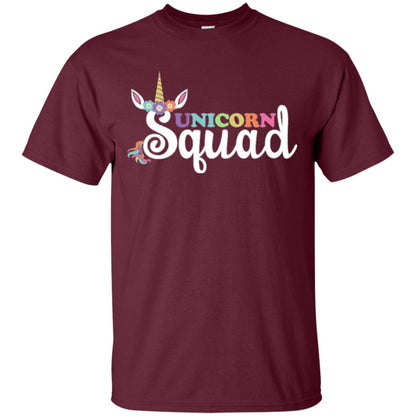 Unicorn Squad Unicorn Lover T-shirt Maroon