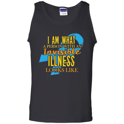 Autism T-shirt I Am What A Person With An Invinsible Illness Looks Like Black