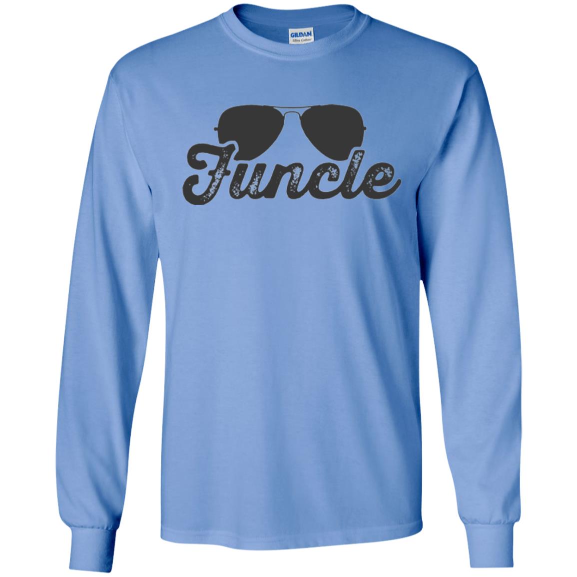 Funcle Uncle T-shirt Carolina Blue