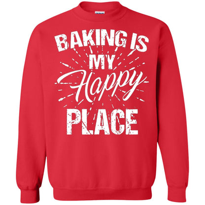 Baking Is My Happy Place Baker Shirt Red
