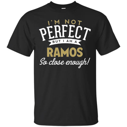 Soccer T-shirt I'm Not Perfect But I Am A Ramos