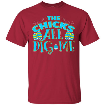 Cute Easter Shirts The Chicks All Dig Me Cardinal