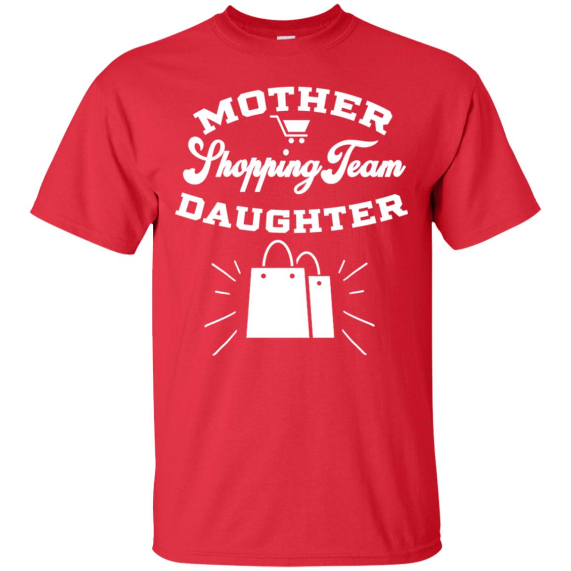 Mother Shipping Team Daughter Black Friday 2018 Shirt Red