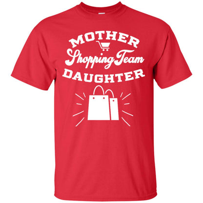 Mother Shipping Team Daughter Black Friday 2018 Shirt Red