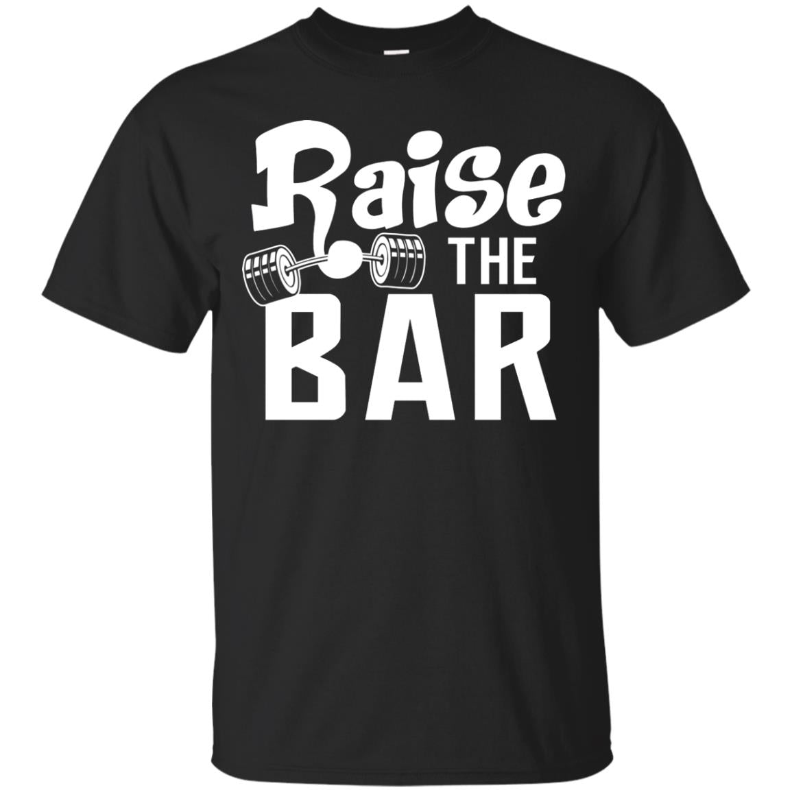 Gymer T-shirt Raise The Bar Black